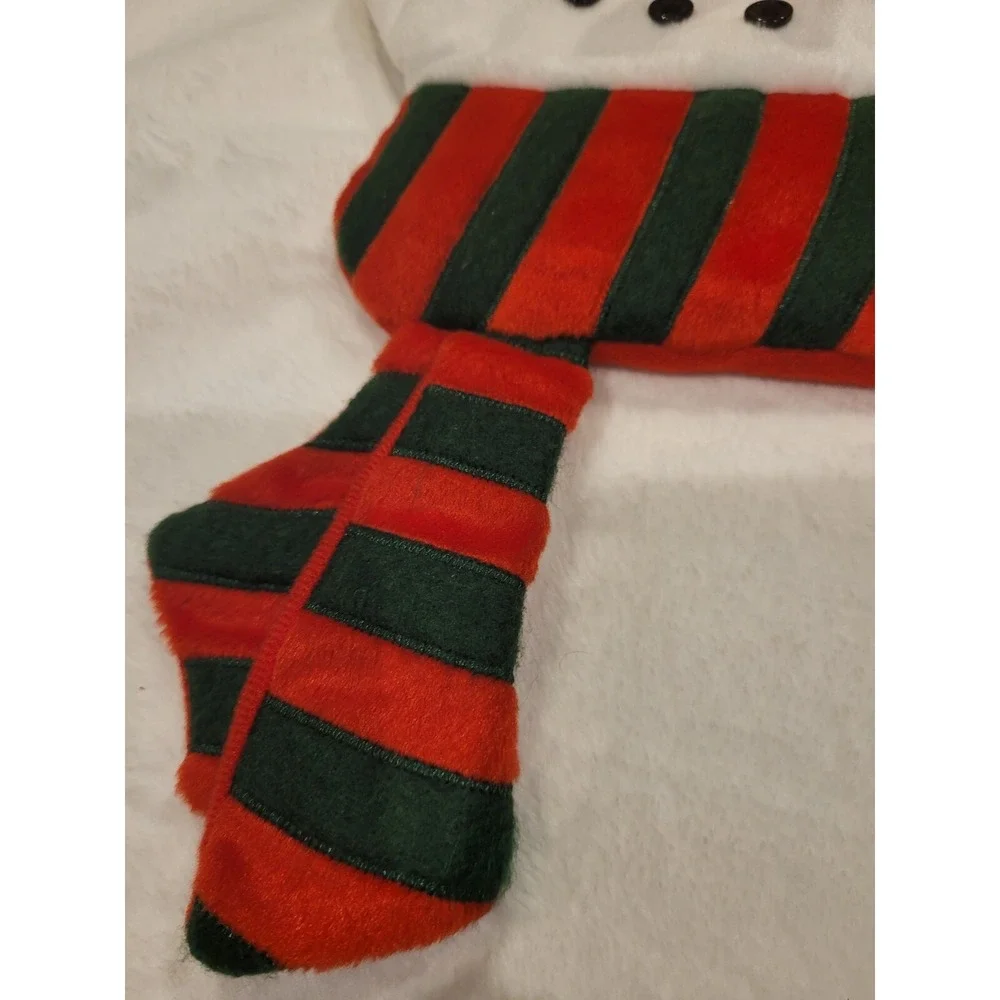 Hanging Snowman Head Stocking